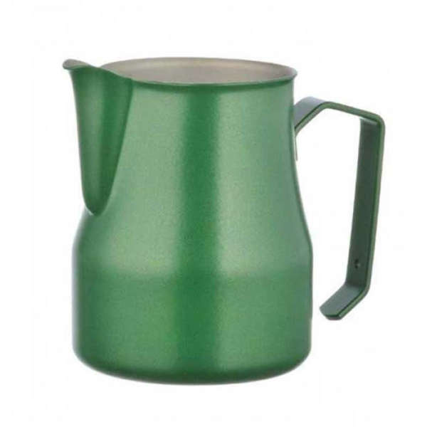 Motta Sandblasting Latte Art Milk Pot Green - 75 Cl